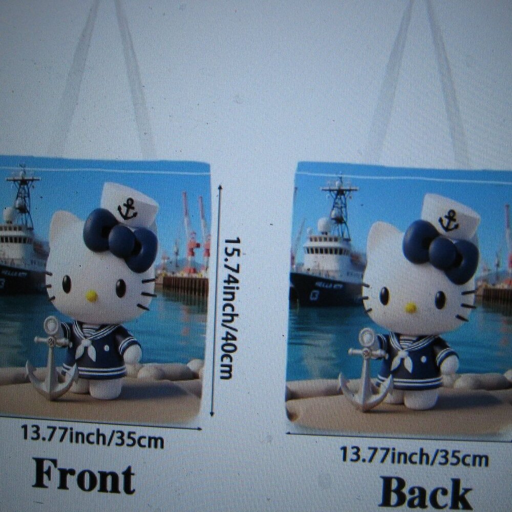 Sanrio Hello Kitty Sailor Tote Bag